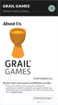 Mobile Screenshot of grail-games.com